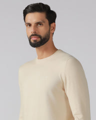 Blackberry Mens Pullover En-Ss-Mario Beige - Goyalsons ShopMax