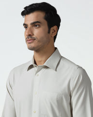 Blackberry Mens Formal Shirt F/S Bp-Ni-Do-Relay Beige