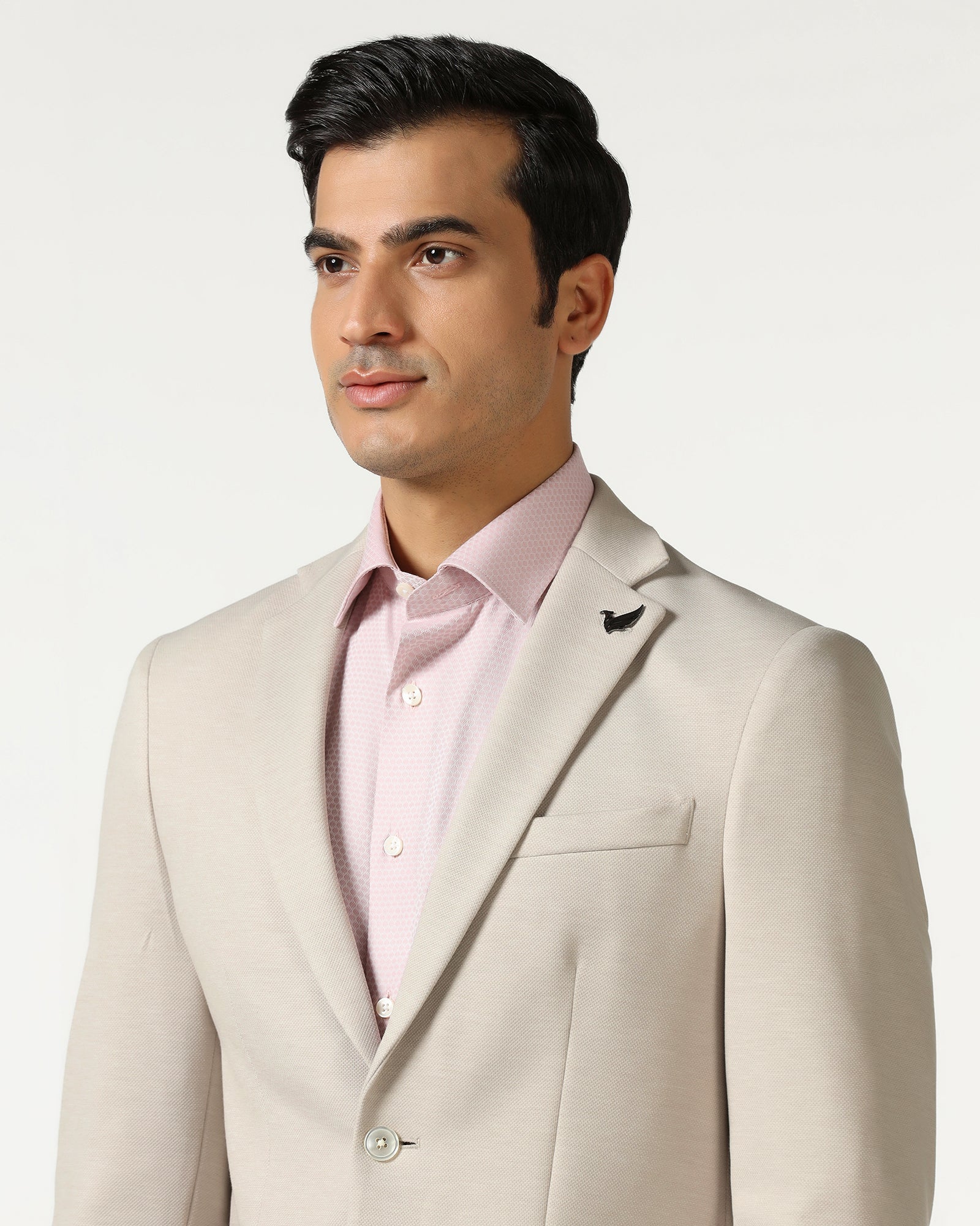 Blackberry Mens Casual Blazer Bp-Kt-Do-Walker2 Beige