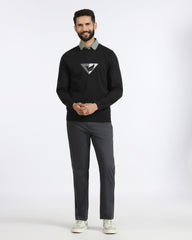 BLACKBERRY MENS SWEAT SHIRT F/S EE-SS-BLING BLACK