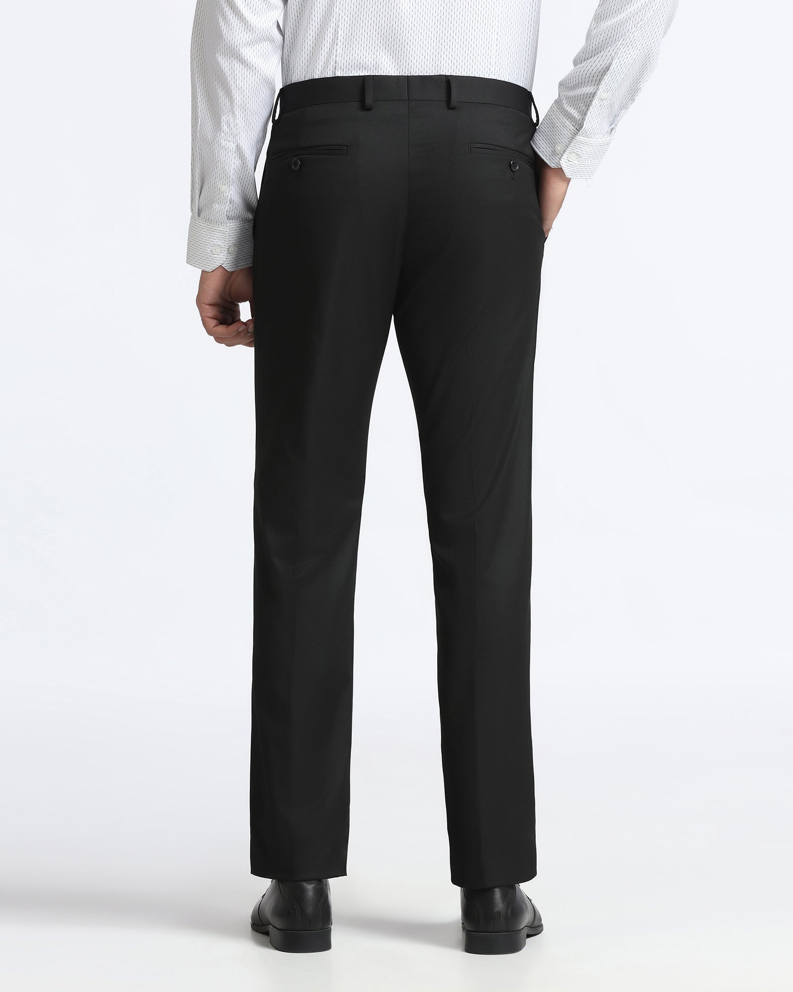 BLACKBERRY MENS FORMAL TROUSER BP-SO-ROKU-B95 BLACK