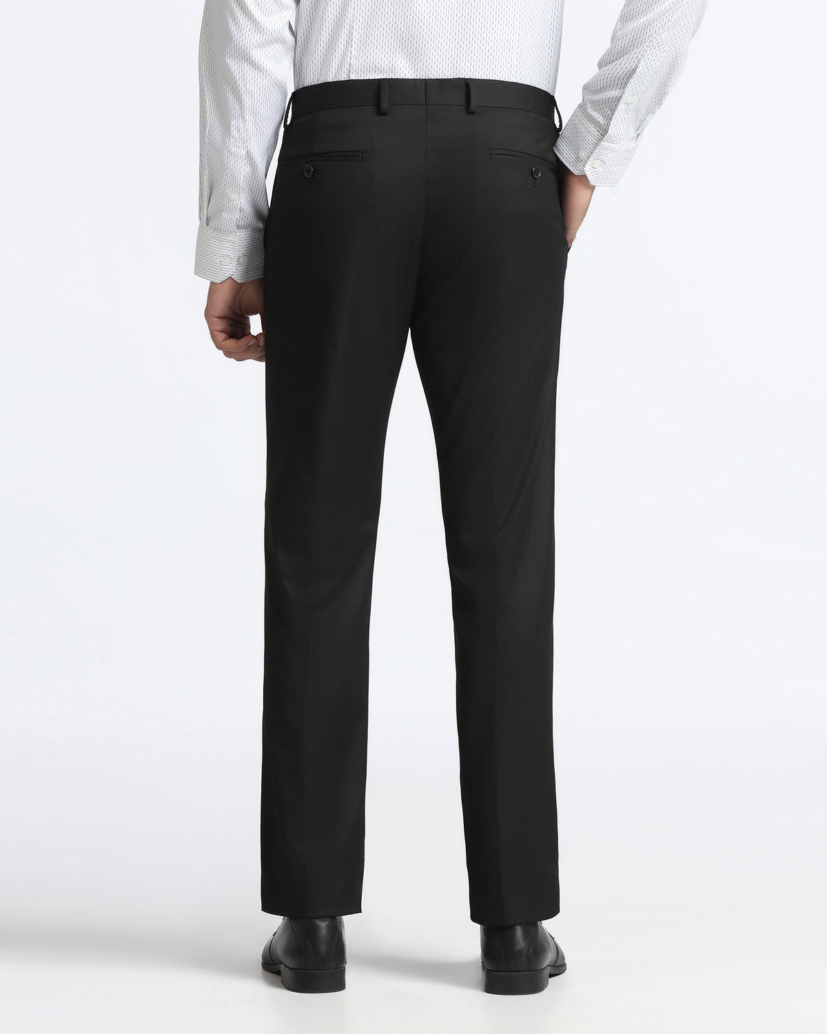 BLACKBERRY MENS FORMAL TROUSER BP-SO-ROKU-B95 BLACK