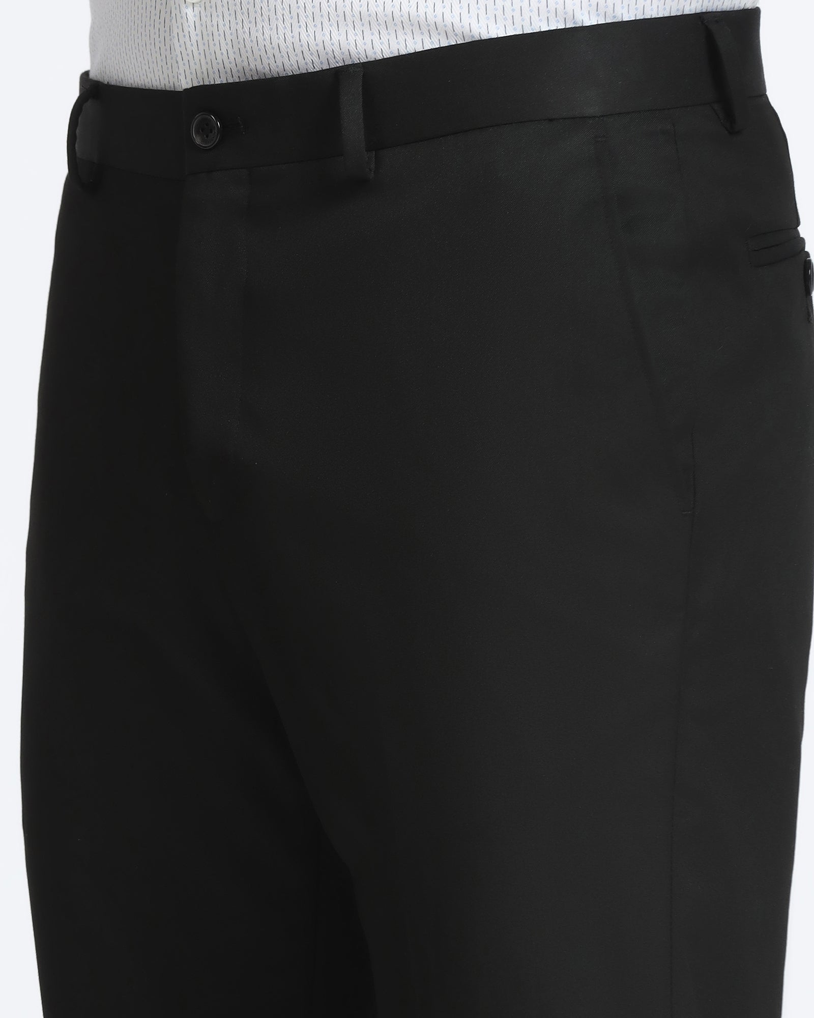 BLACKBERRY MENS FORMAL TROUSER BP-SO-ROKU-B95 BLACK