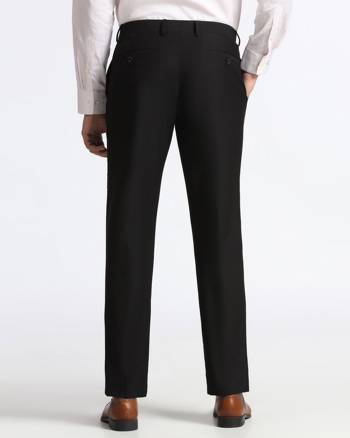 Blackberry Mens Formal Trouser Bp-Do-Bluemoon Black