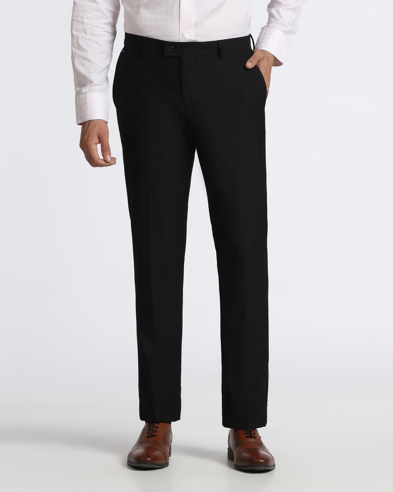 Blackberry Mens Formal Trouser Bp-Do-Bluemoon Black