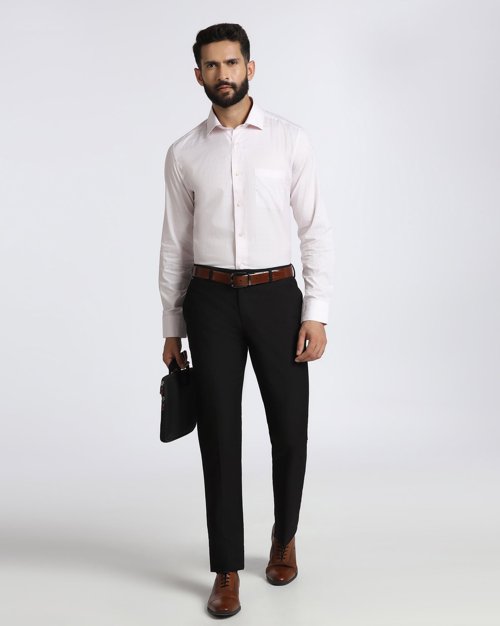 Blackberry Mens Formal Trouser Bp-Do-Bluemoon Black