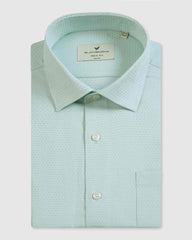 Blackberry Mens Formal Shirt F/S Bp-Bs-Do-Random Aqua