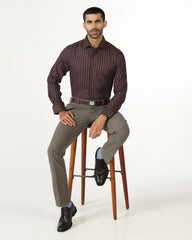 Blackberry Mens Formal Trouser Bp-So-Jonny-B91 Brown