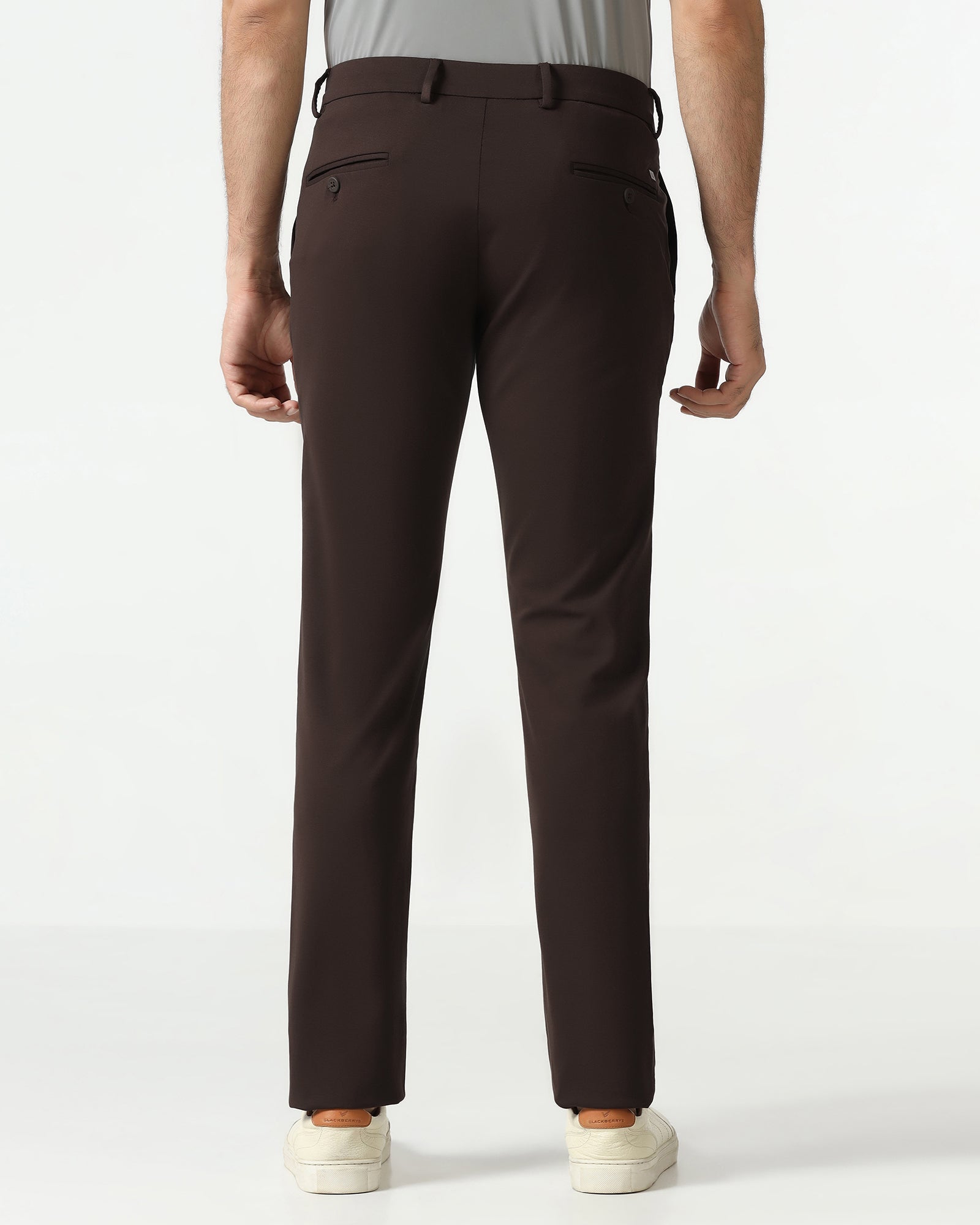 Blackberry Mens Casual Trouser Ek-Tp-So-Ziea Brown