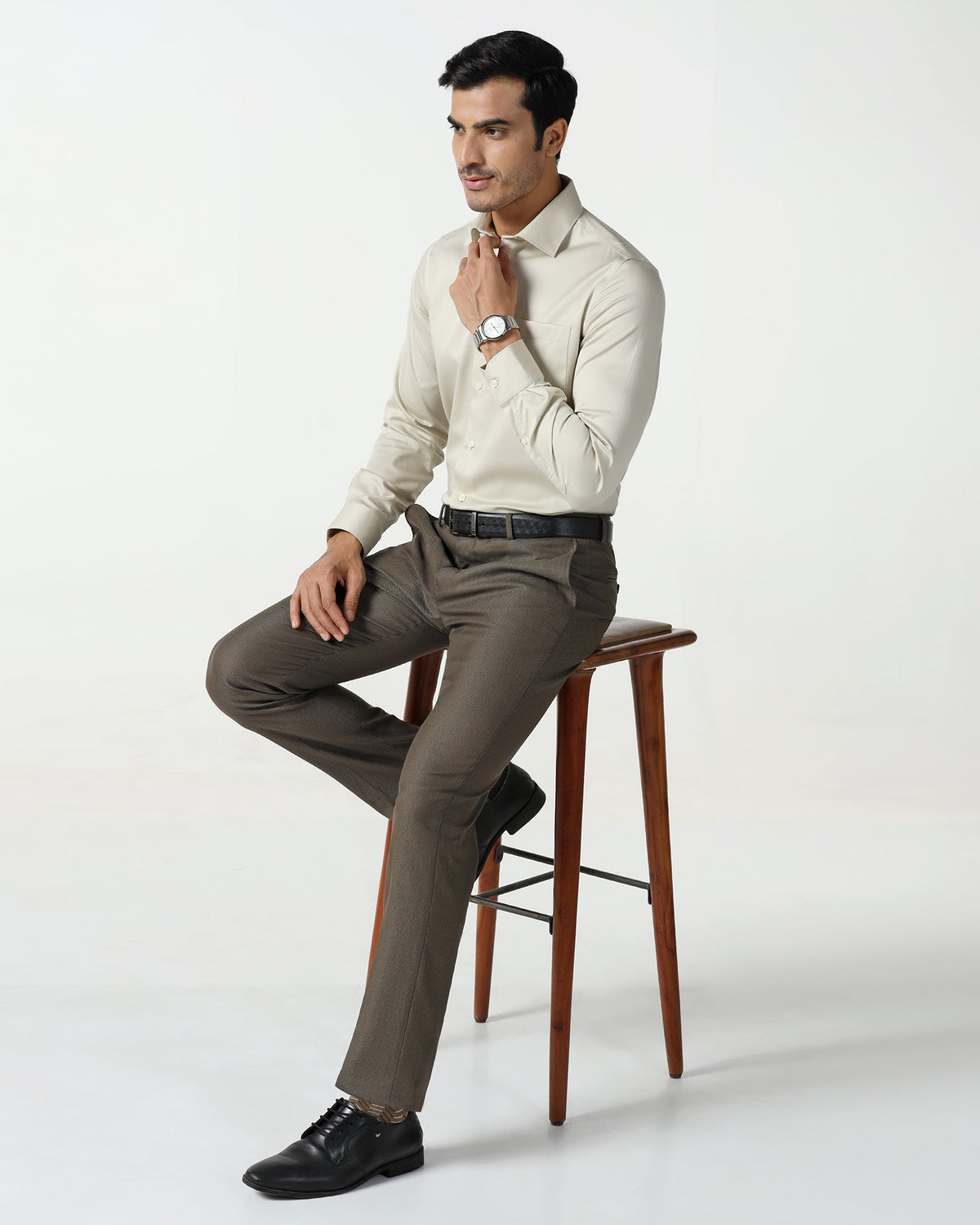 Blackberry Mens Formal Trouser Bp-Do-Monk Brown