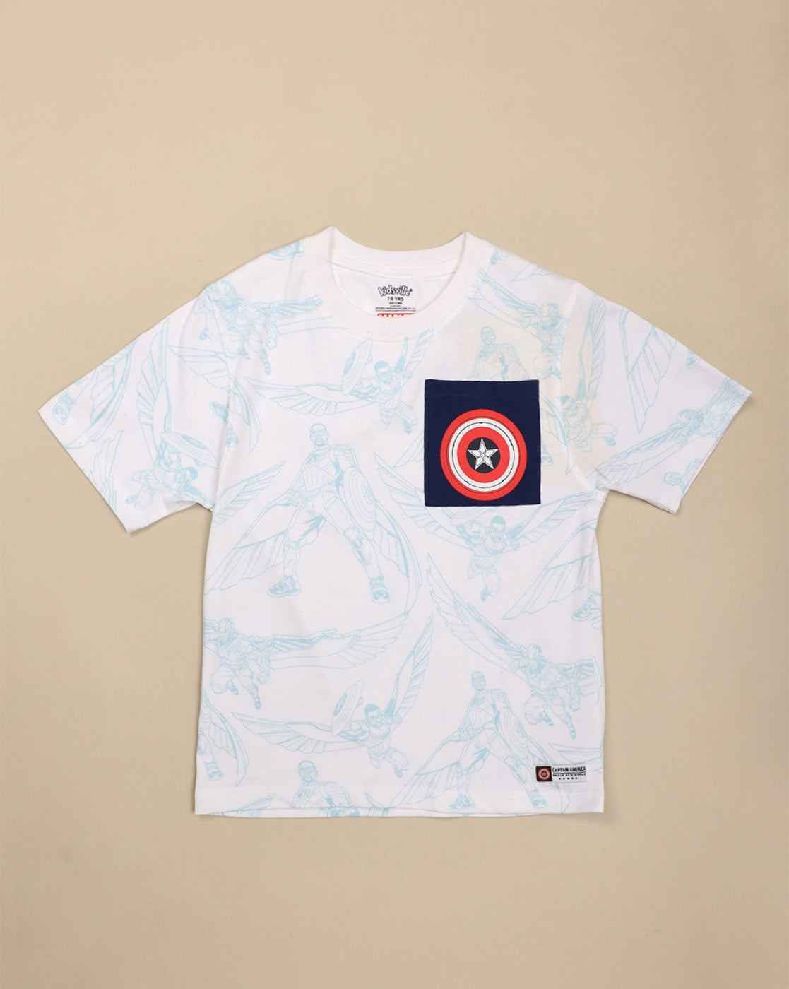 BIO WORLD BOYS T-SHIRT H/S CABNWTSRT003775 WHITE