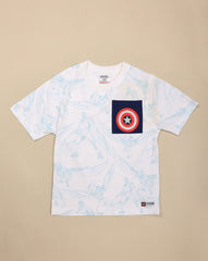 BIO WORLD BOYS T-SHIRT H/S CABNWTSRT003775 WHITE