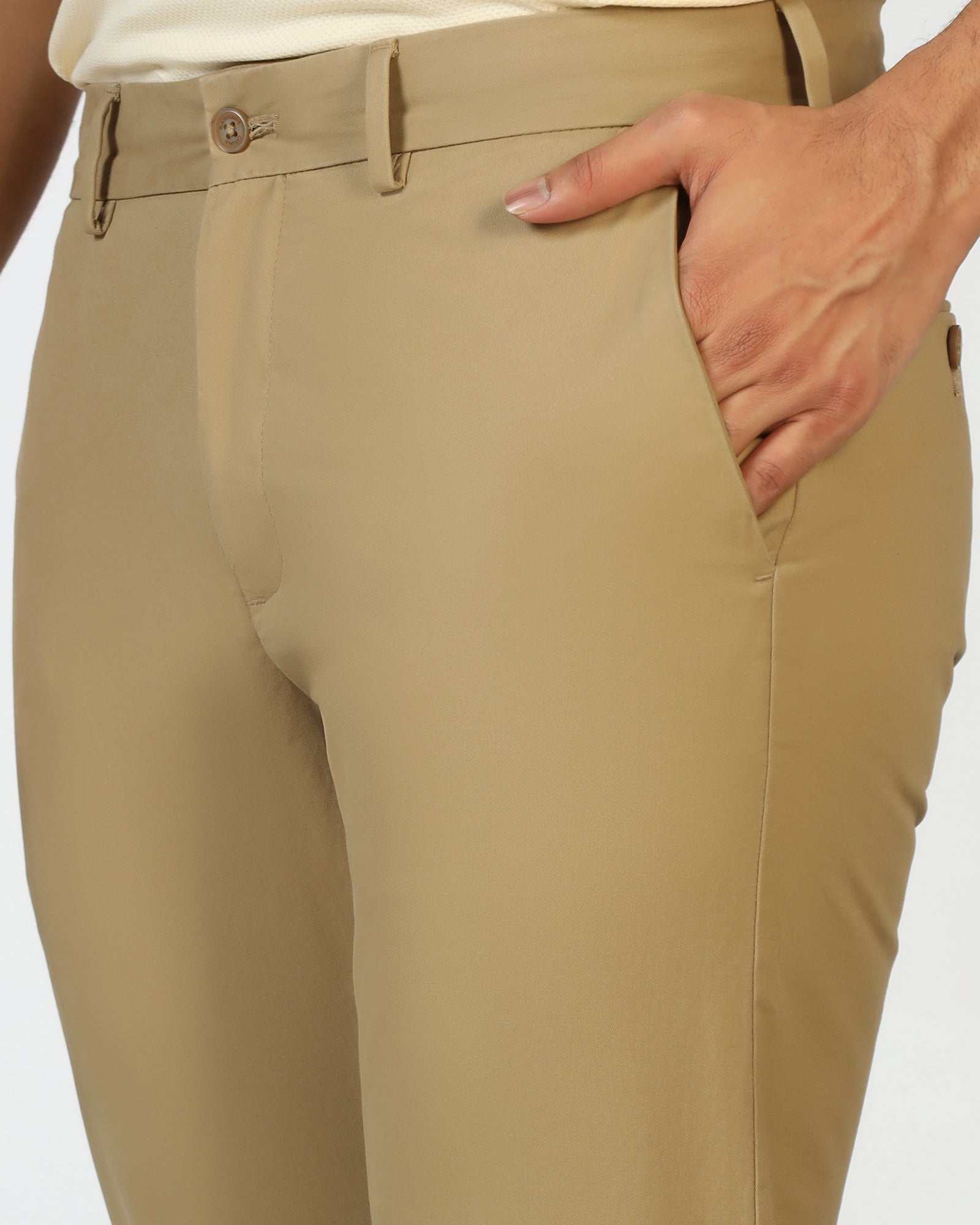 Blackberry Mens Casual Trouser Ek-Ss-So-Mario B95 Khaki