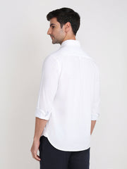 Color Plus Mens Casual Shirt F/S Cosq01237-W0-91F White