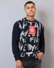 Captain America Printed Regular fit Sweatshirt For Men
