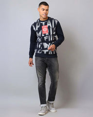 Captain America Printed Regular fit Sweatshirt For Men