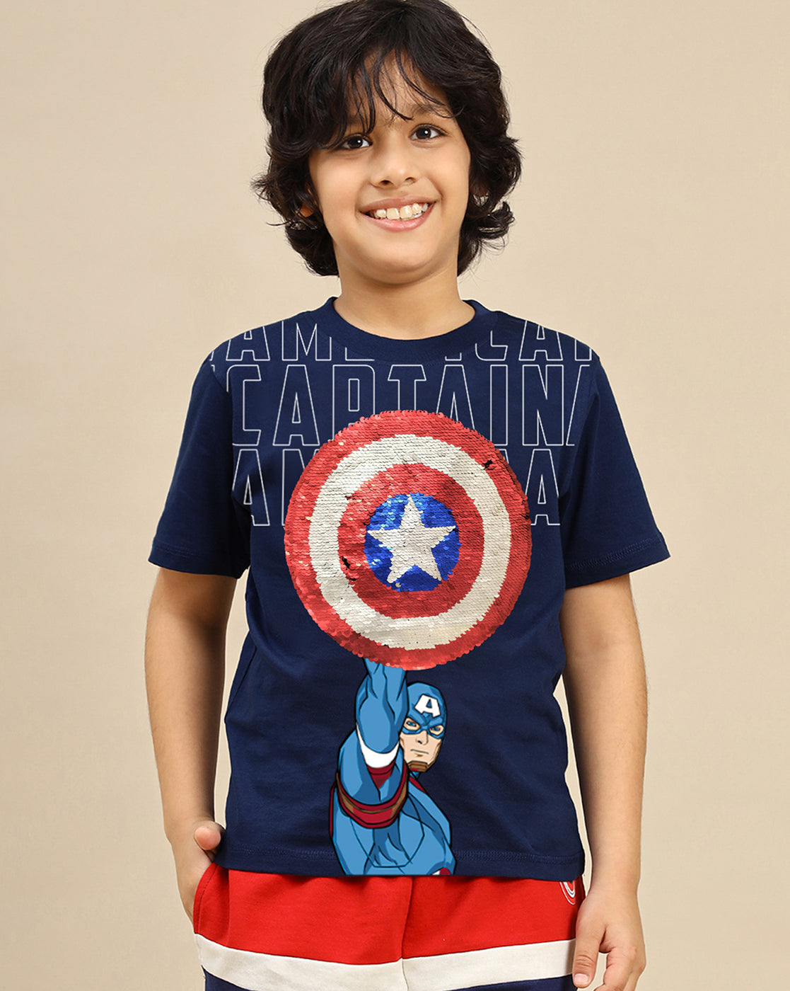 BIO WORLD BOYS T-SHIRT H/S CPKBTSRT002287 ESTATE BLUE