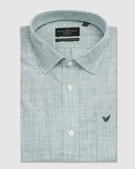 Blackberry Mens Casual Shirt F/S Es-Wm-St-Marven Green