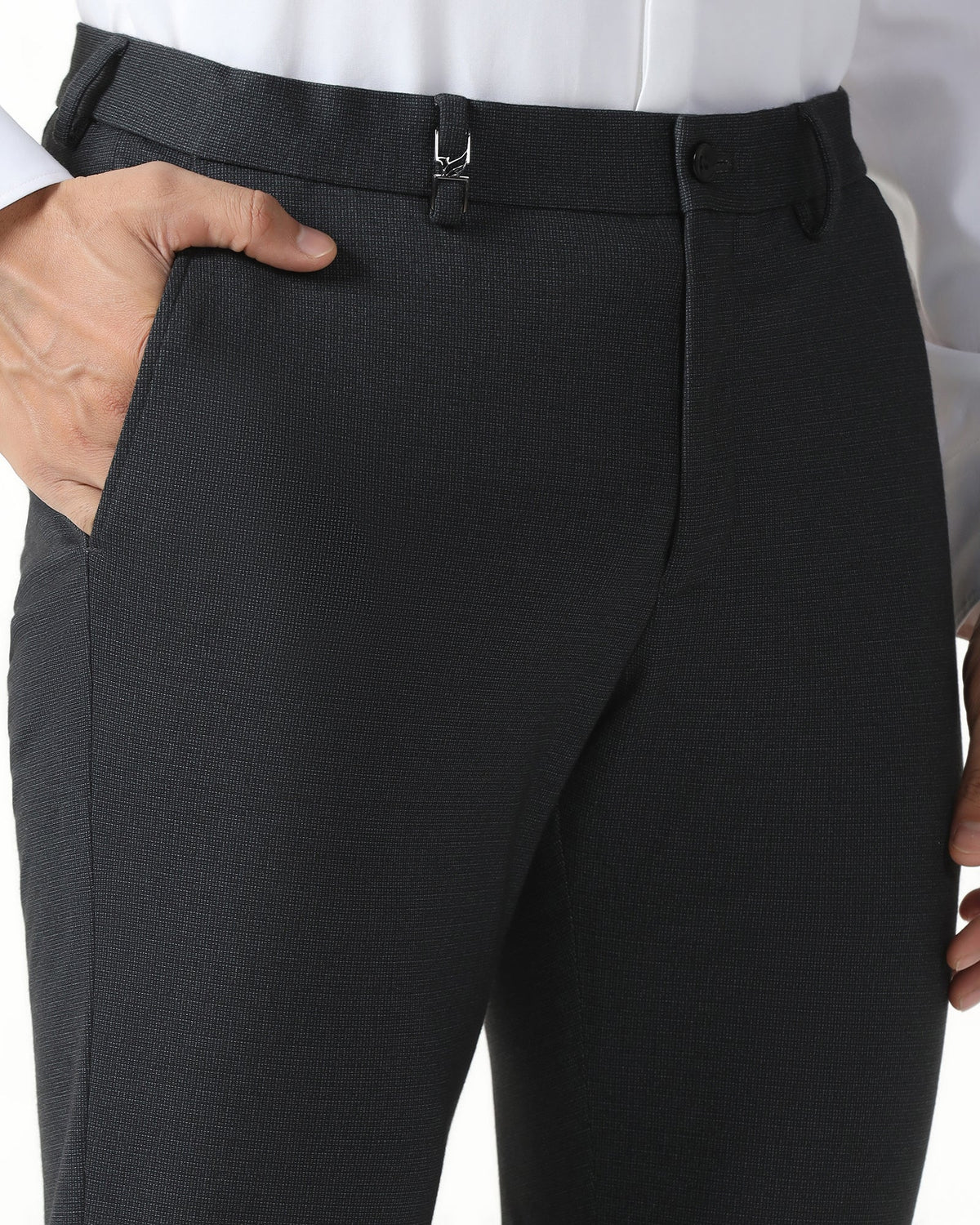 Blackberry Mens Formal Trouser Bp-Kt-Pr-Bira Charcoal