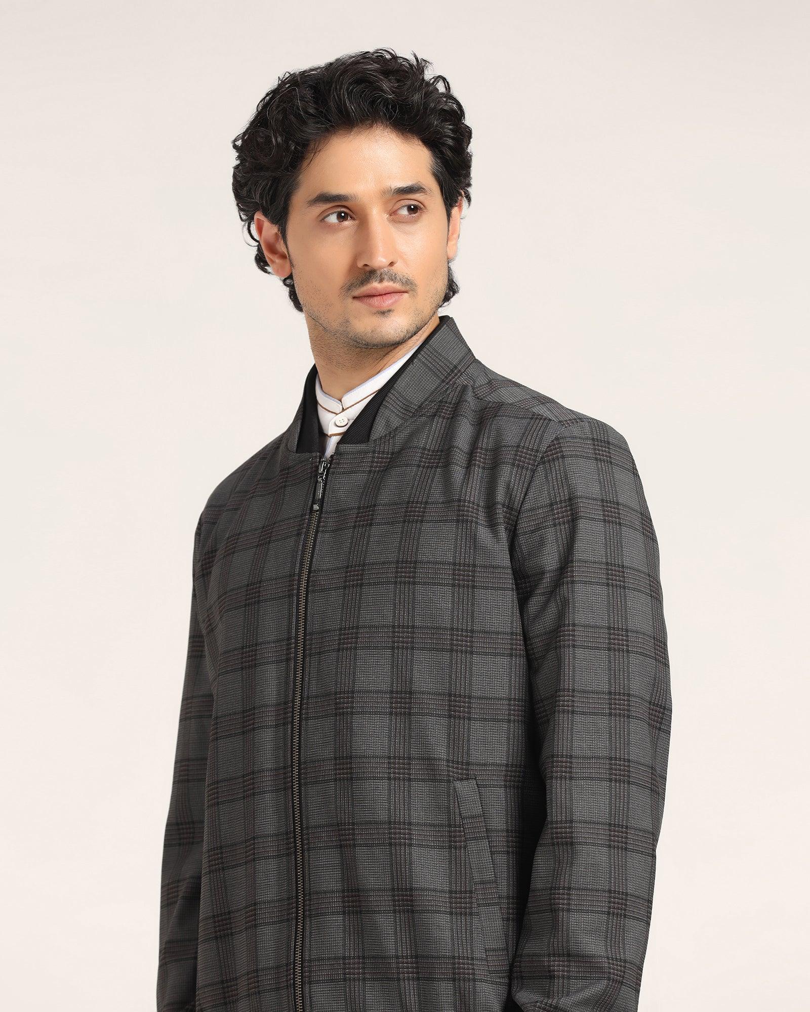 Blackberry Mens Jacket F/S Bp-Ch-Nadra2 Charcoal