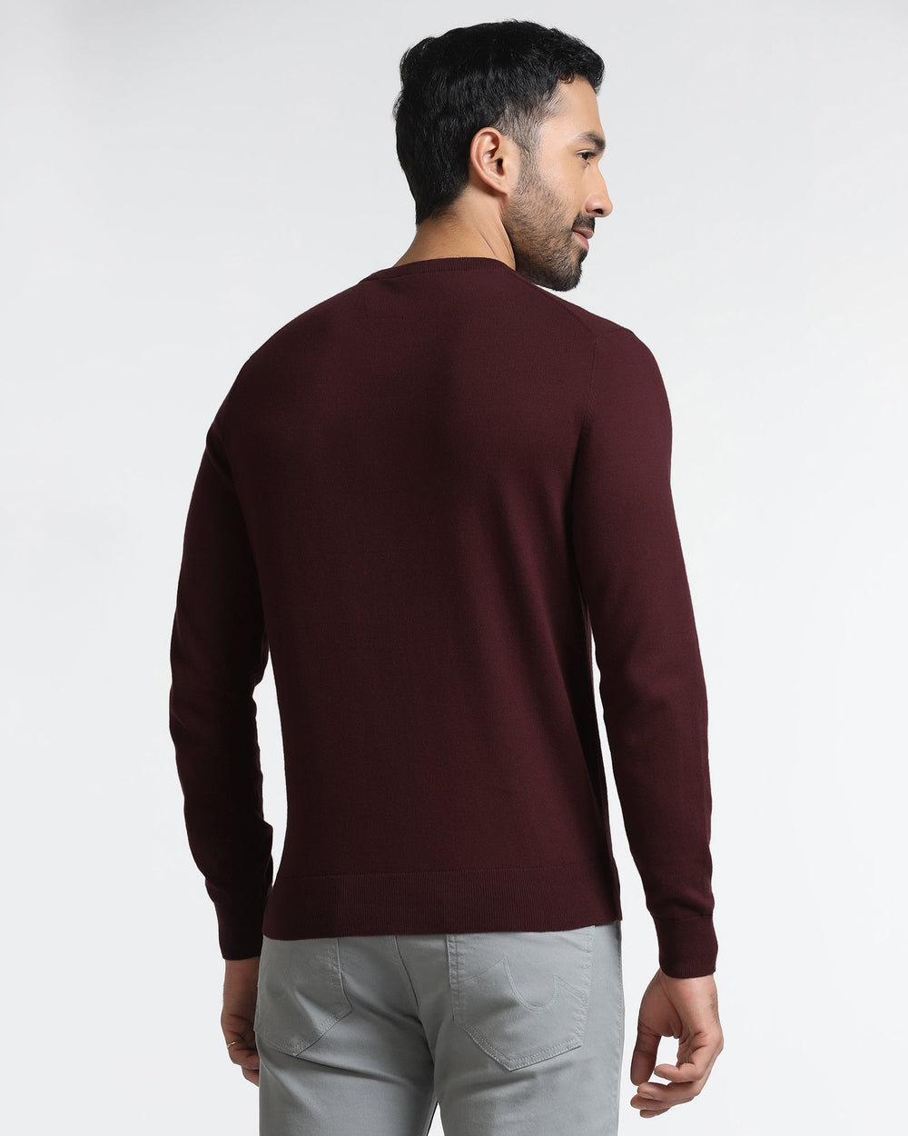 Blackberry Mens Pullover En-Ss-Mario Cherry Lac - Goyalsons ShopMax