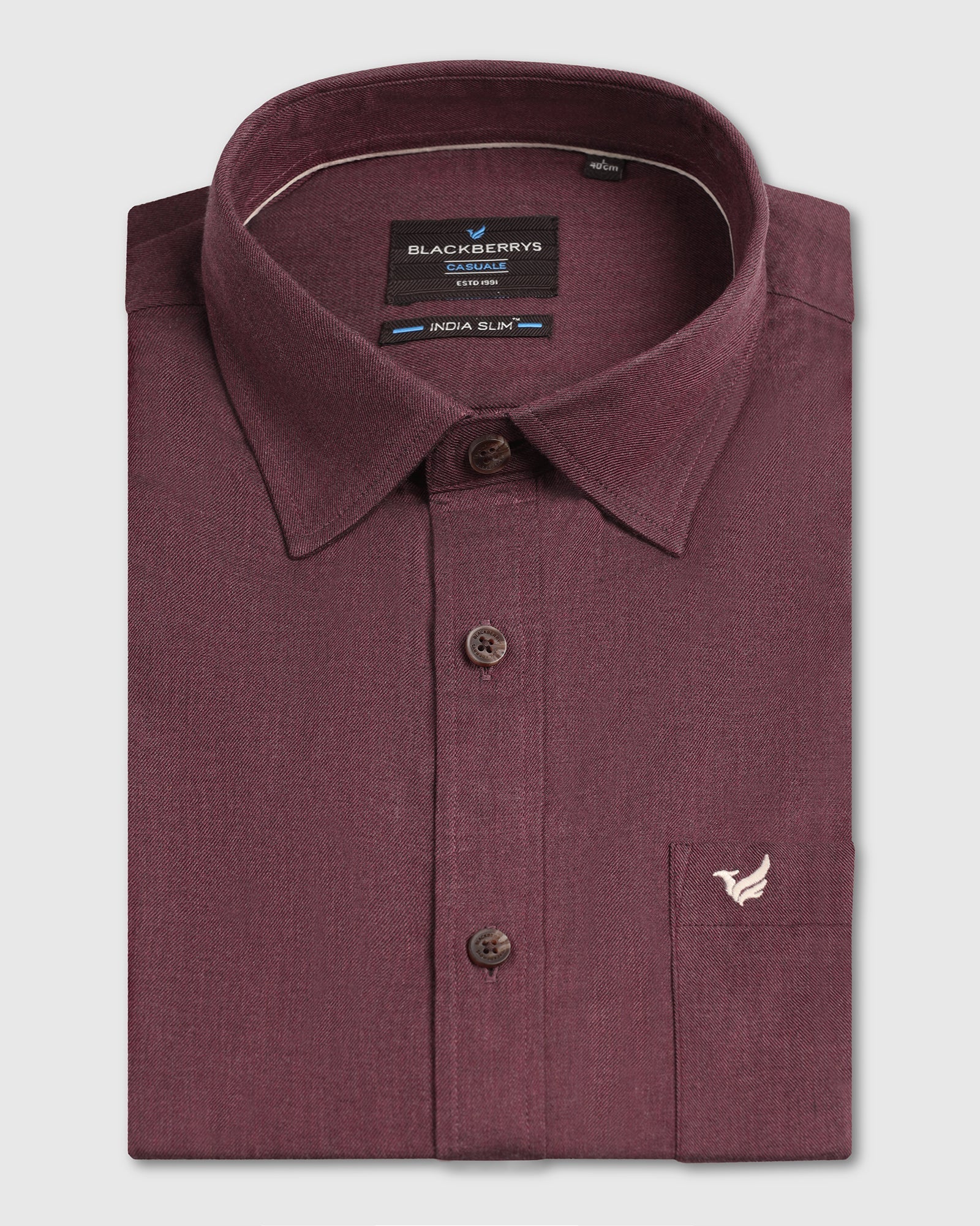Blackberry Mens Casual Shirt