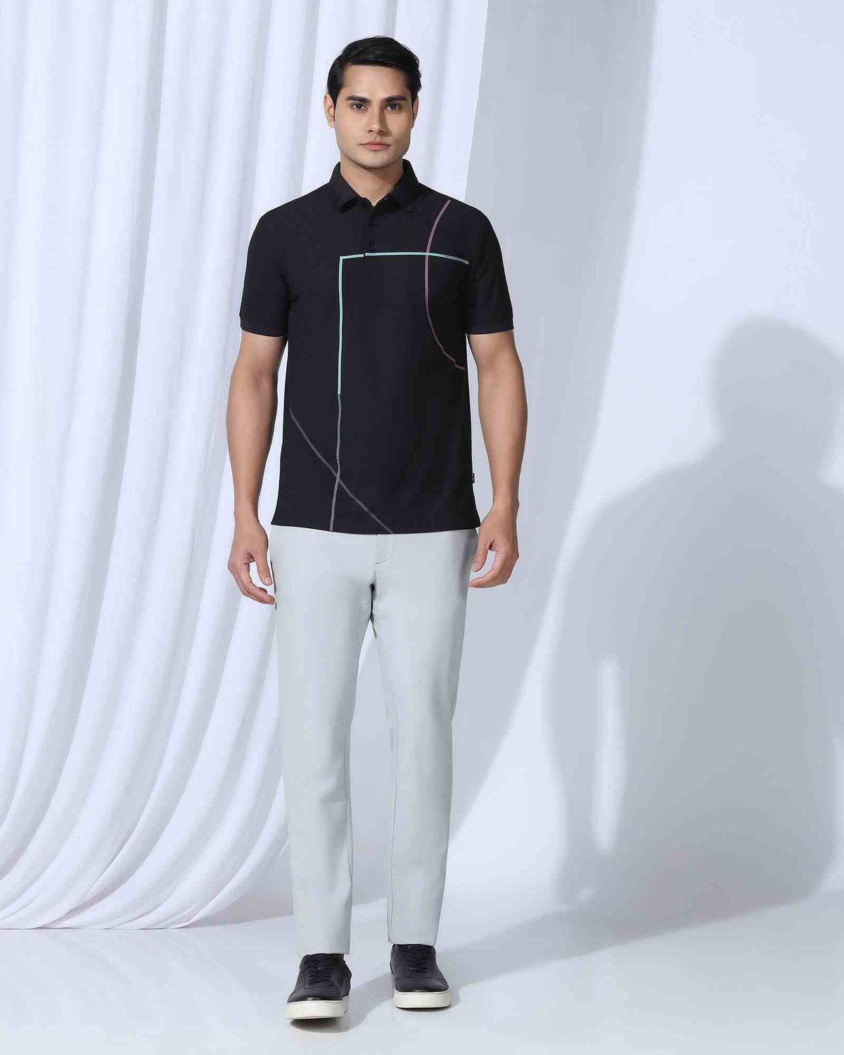 Blackberry Mens Formal Shirt F/S Bp-Bs-Do-Revolve Grey