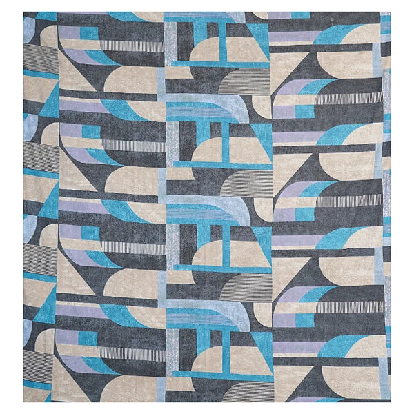 Metropolis Cubist Vision Double Bedsheet