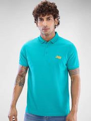 Spykar Mens T-Shirt H/S Mktbp2Bd027 Dynasty Green