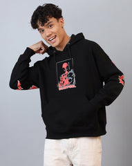 Deadpool Printed Oversized Hoodie For Men