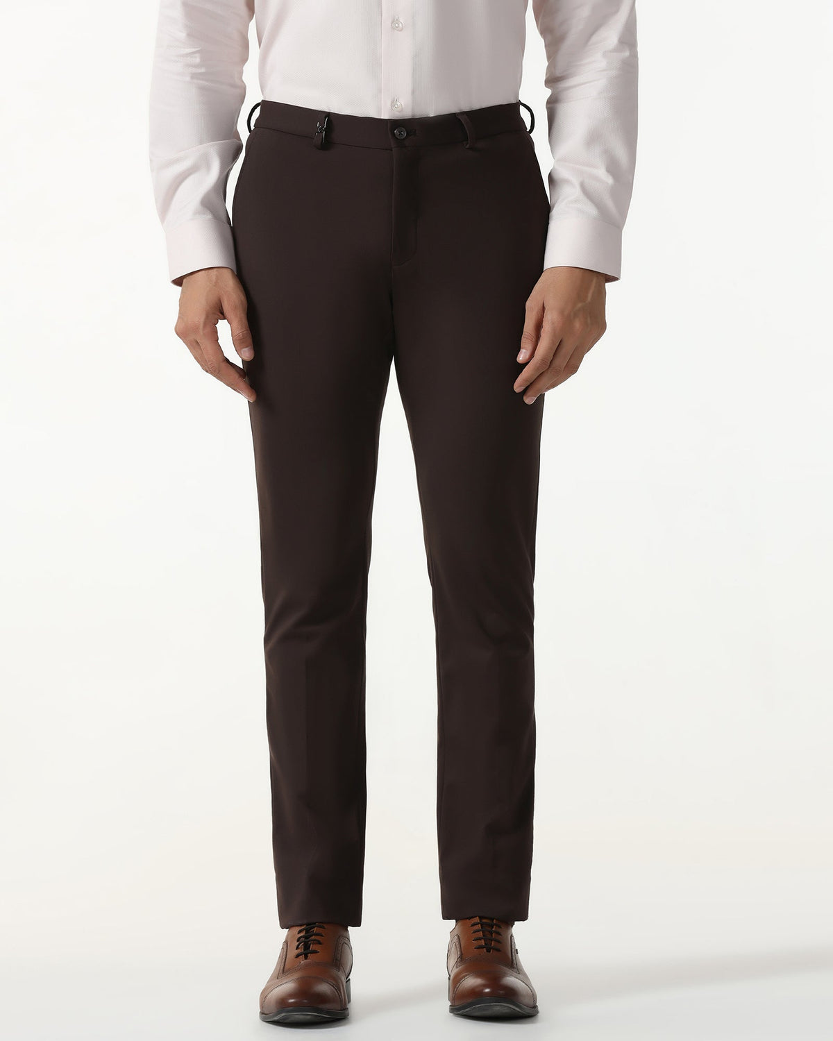 Blackberry Mens Formal Trouser Bp-Kt-So-Oak Dark Brown