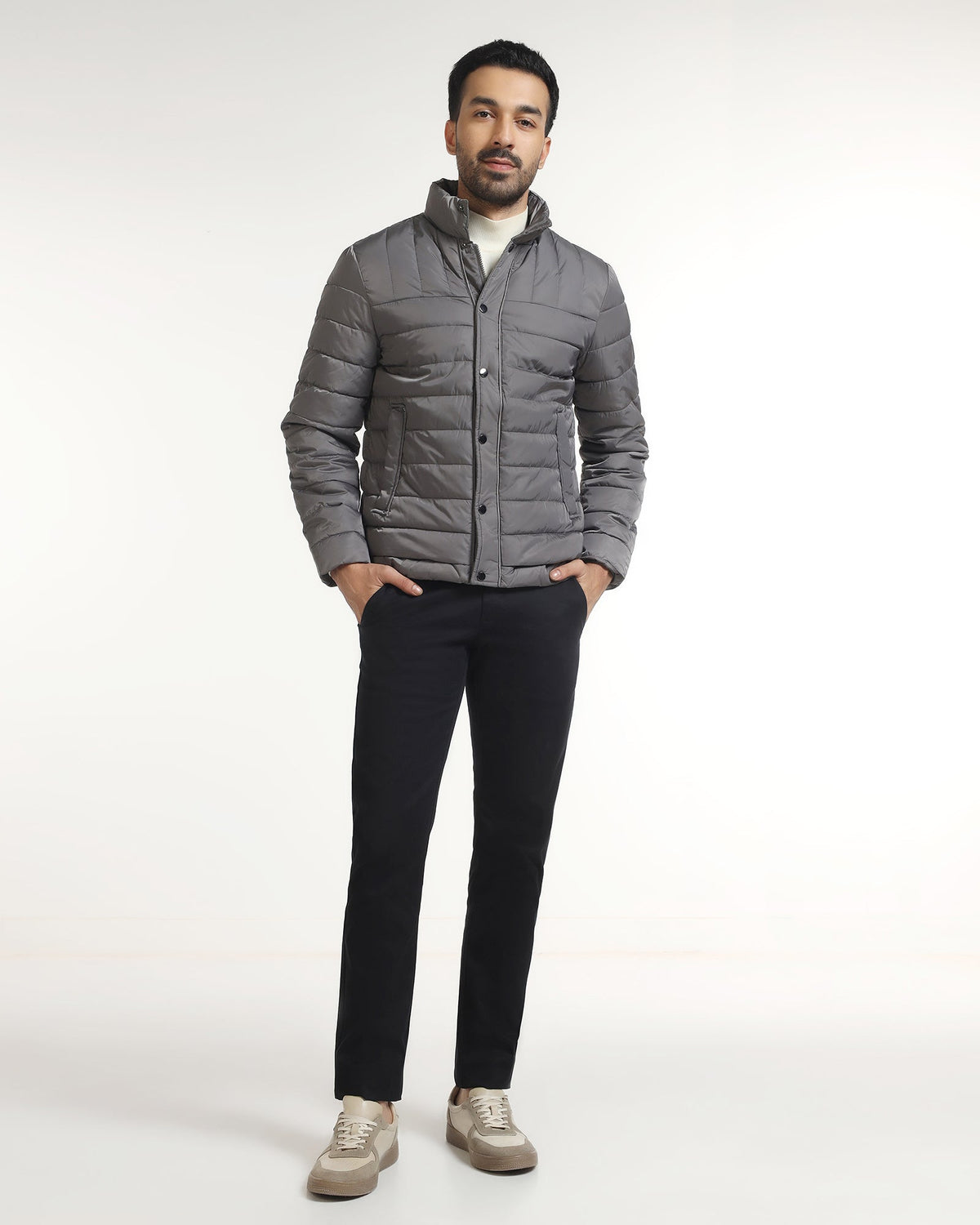 Blackberry Mens Jacket F/S Bp-So-Aproni2 Dark Grey
