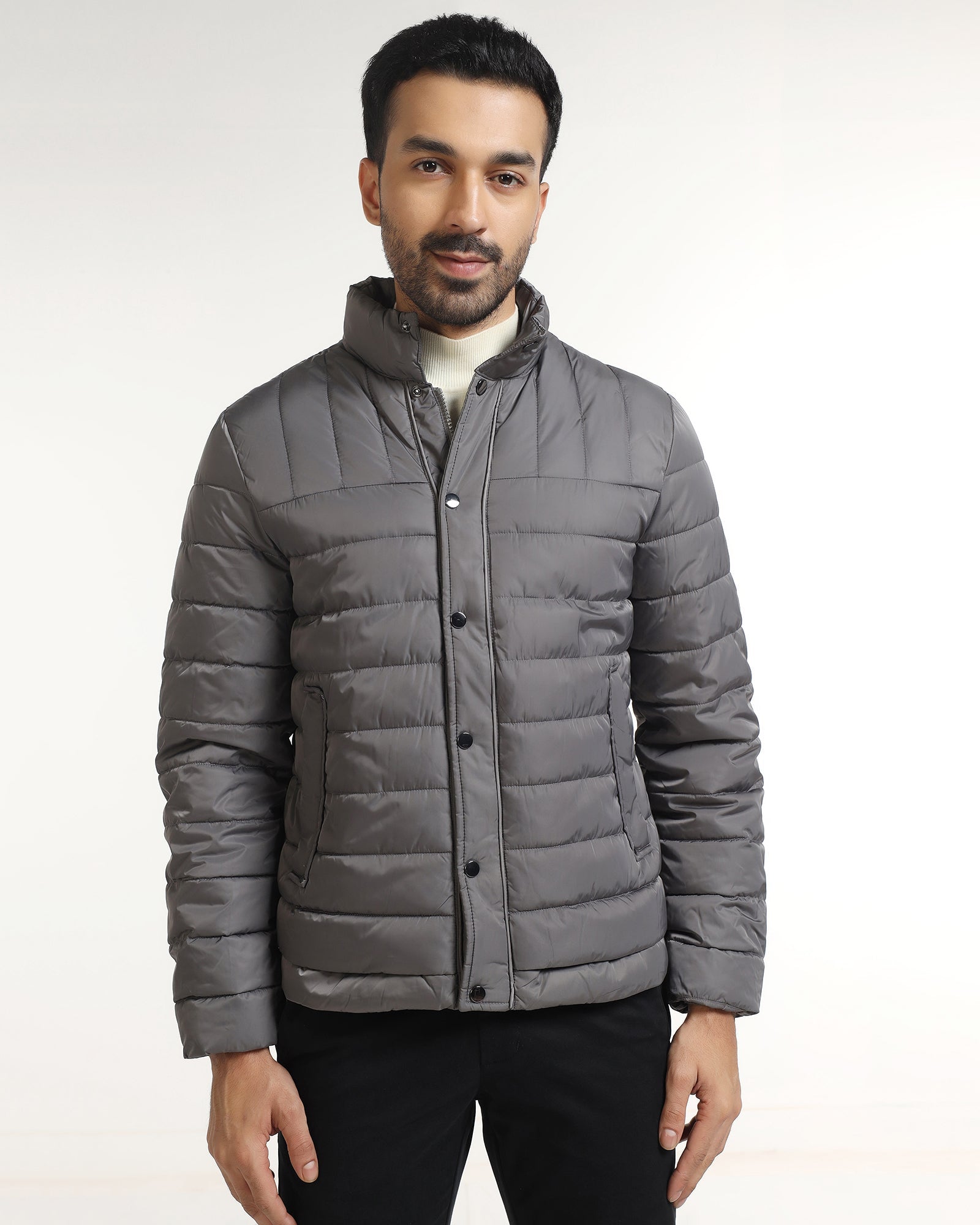 Blackberry Mens Jacket F/S Bp-So-Aproni2 Dark Grey