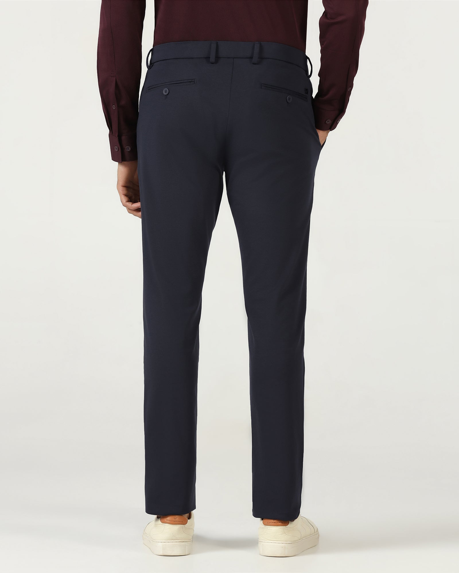 Blackberry Mens Casual Trouser Ek-Tp-So-Ziea Dark Navy
