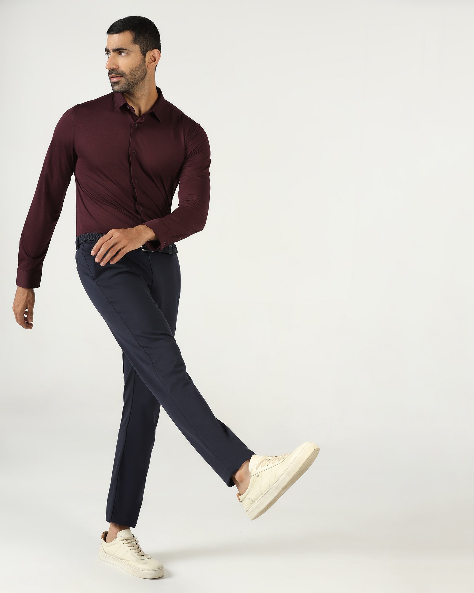 Blackberry Mens Casual Trouser Ek-Tp-So-Ziea Dark Navy