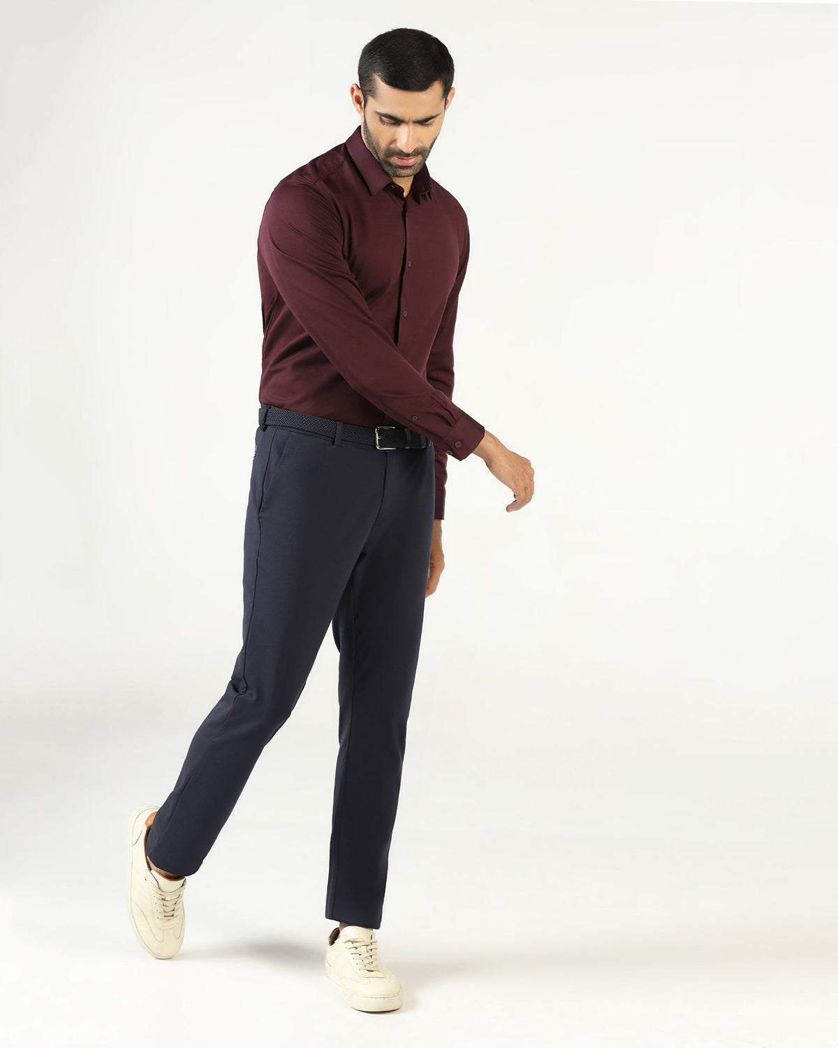 Blackberry Mens Casual Trouser Ek-Tp-So-Ziea Dark Navy - Goyalsons ShopMax