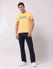 U.S.Polo Mens T-Shirt H/S Udtsh2912 Yellow