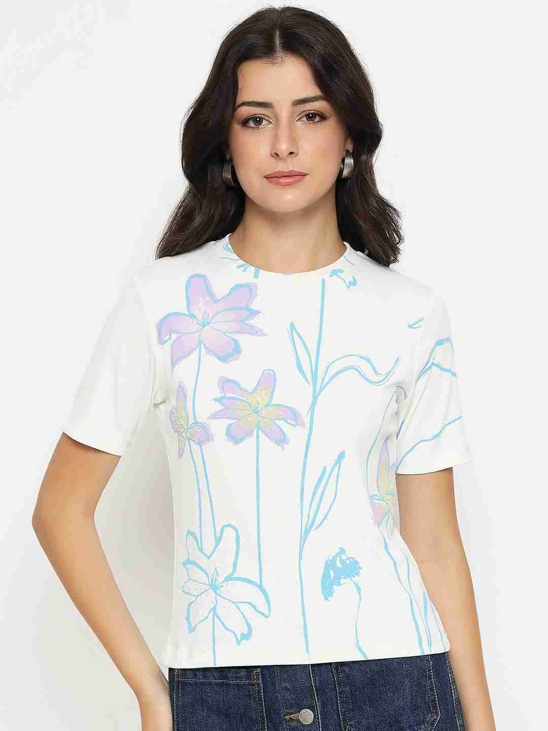 Madame Ladies Western Top H/S M5S11102 040 White