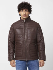 Spykar Mens Jacket F/S Mjkjlw2Bc009 Coffee Brown