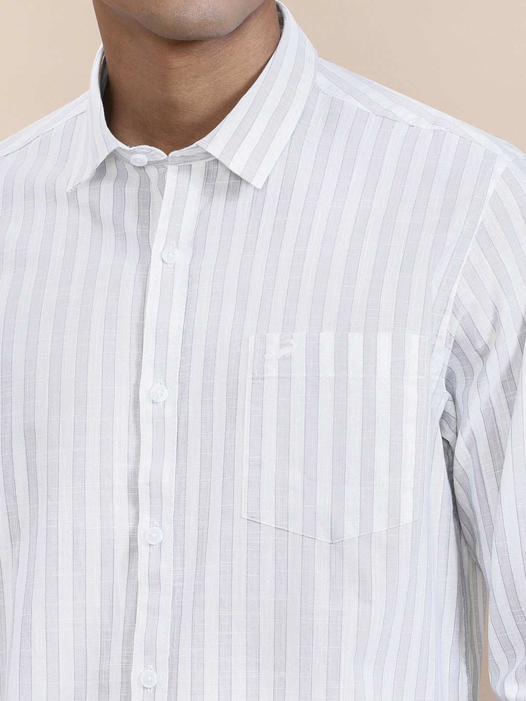 Crocodile Mens Casual Shirt F/S Crcs125-311Mt Lavender
