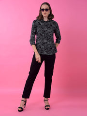 CRIMSOUNE CLUB LADIES WESTERN JEANS FD3096 BLACK
