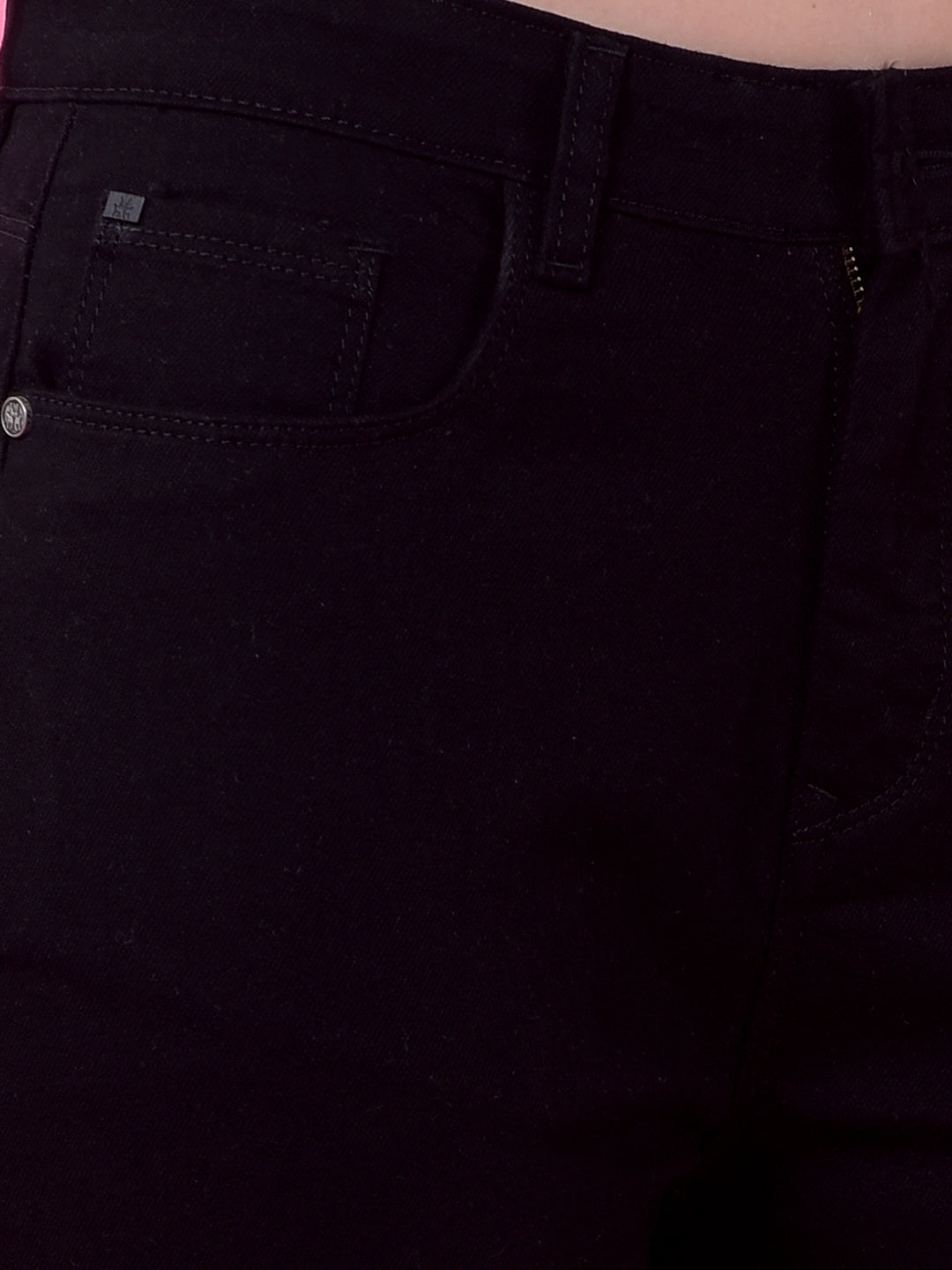 CRIMSOUNE CLUB LADIES WESTERN JEANS FD3096 BLACK