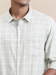 Crocodile Mens Casual Shirt F/S Crcs125-305Mt Abbey Stone
