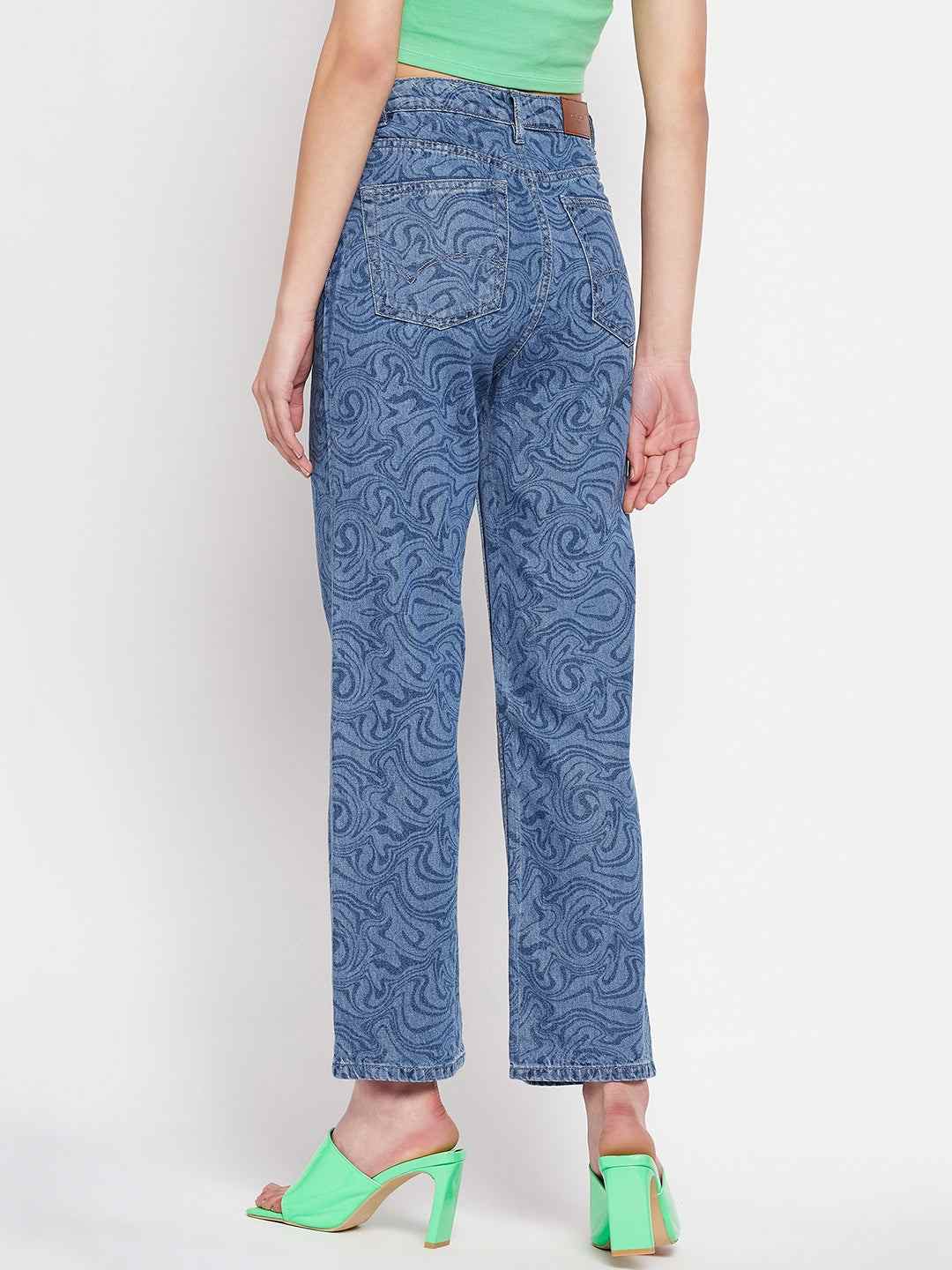 Madame Ladies Western Jeans M3S24261 003 Blue