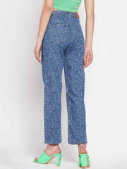 Madame Ladies Western Jeans M3S24261 003 Blue