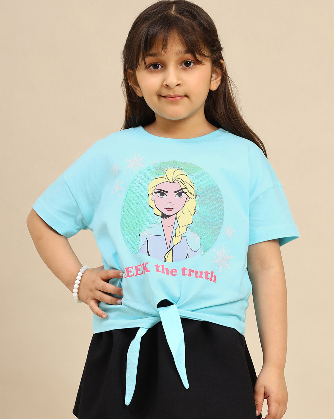 BIO WORLD GIRLS T-SHIRT H/S FZNKGTSRT002528 BLUE RADIANCE