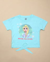BIO WORLD GIRLS T-SHIRT H/S FZNKGTSRT002528 BLUE RADIANCE
