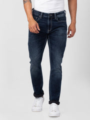 Spykar Mens Jeans Mdro1Bc019 Dark Blue