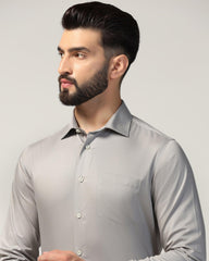 Blackberry Mens Casual Shirt F/S Bp-Lg-So-Alice Grey