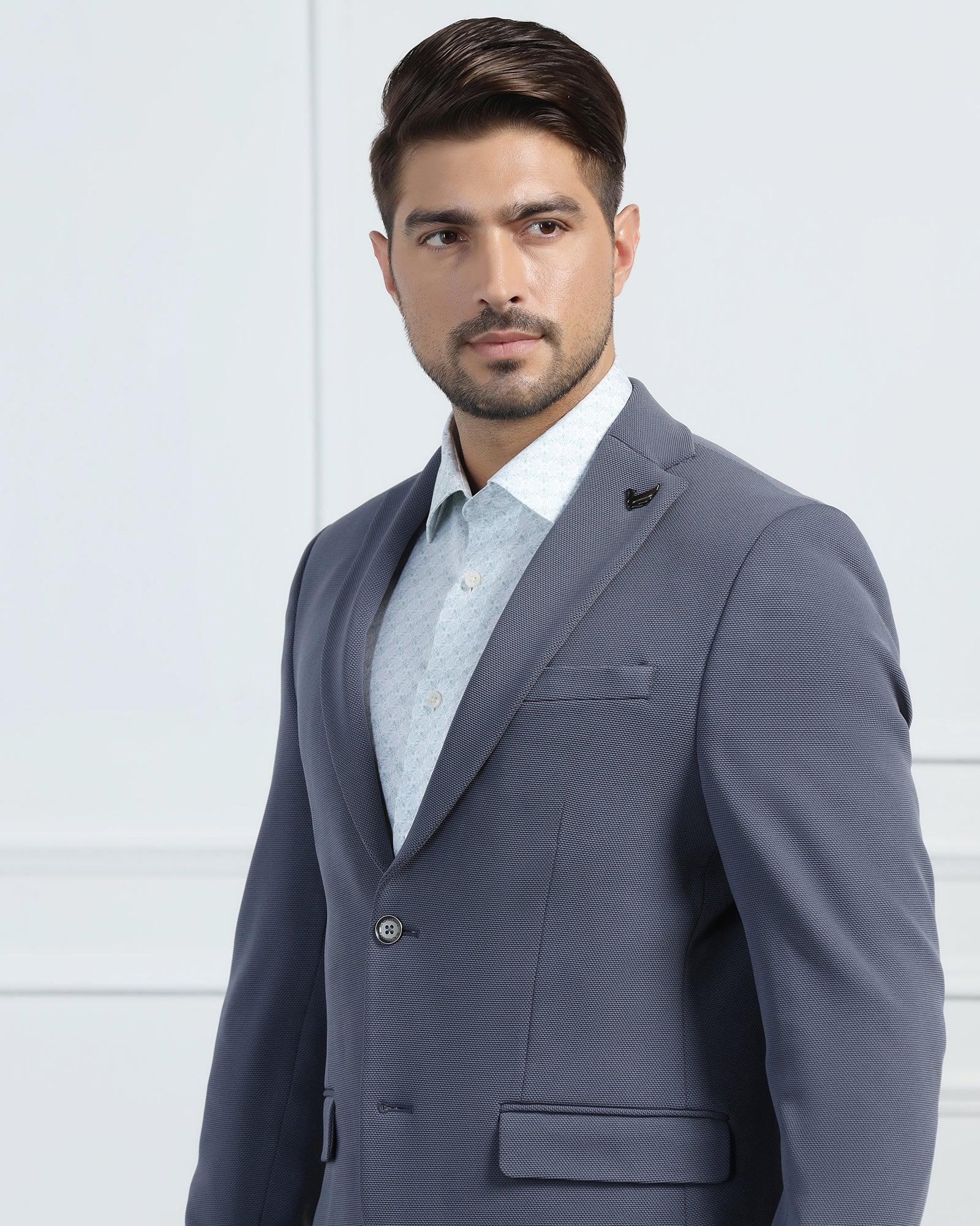 Blackberry Mens Coat Suit 2Pcs Set Nl-Kt-Do-Morris2 Grey
